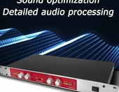 Procesor Audio Autotune do wokalu z pokrętłem głośności - mikser karaoke – zdjęcie 2