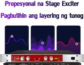 Procesor Audio Autotune do wokalu z pokrętłem głośności - mikser karaoke – zdjęcie 3