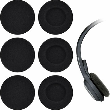 Alyxen gąbki wymienne do słuchawek 45 mm, komplet 6 szt.