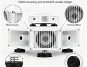 HPMCVE Zewnętrzny System Nagłośnieniowy 300W - megafon dachowy 360 – zdjęcie 2