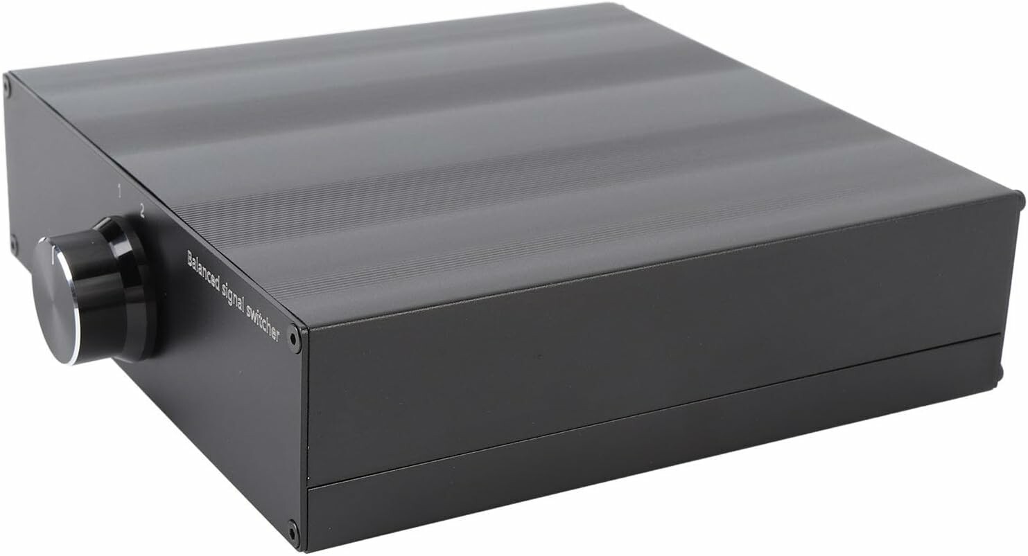 ASHATA Rozdzielacz sygnału XLR 1 na 2 - pasywny splitter audio