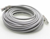 1aTTack.de Skrętka sieciowa CAT5e UTP RJ45 50 m, biała – zdjęcie 5