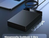UGREEN Obudowa dysku 3,5 cala USB 3.0, SATA HDD/SSD do 16 TB – zdjęcie 3