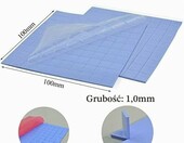 Kalolary podkładki termoprzewodzące 100x100 mm, 1 mm i 2 mm, 2 szt. – zdjęcie 2