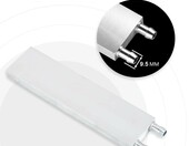 Aluminiowy blok wodny ASHATA 40x80 mm do chlodzenia CPU – zdjęcie 3