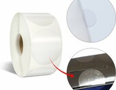 colortouch Przezroczyste naklejki okrągłe 1000 szt. – etykiety uszczelniające 3 cm – zdjęcie 1