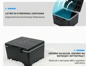 JJC Etui na karty pamięci i pendrive'y 2w1, czarno-białe – zdjęcie 5