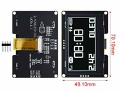 Modul wyswietlacza OLED Hailege 2,42 cala 128x64 IIC bialy – zdjęcie 5