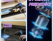 Elektryczna dmuchawa do kurzu Goweto 500W – sprężone powietrze do komputera – zdjęcie 4