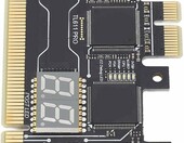 Eujgoov TL611 Pro karta diagnostyczna płyty głównej PCI-E z adapterem do laptopa – zdjęcie 1
