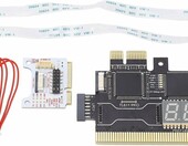 Eujgoov TL611 Pro karta diagnostyczna płyty głównej PCI-E z adapterem do laptopa – zdjęcie 2