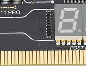 Eujgoov TL611 Pro karta diagnostyczna płyty głównej PCI-E z adapterem do laptopa – zdjęcie 4