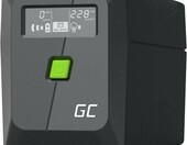 Green Cell PowerProof UPS 650VA 360W - zasilacz awaryjny z LCD – zdjęcie 2