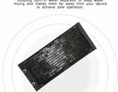 Chlodnica wodna Ticfox 240 mm, 12 rurek, miedziane zebra do PC – zdjęcie 3