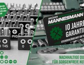 Mannesmann Zestaw kluczy nasadowych i bitów 130 elementów w walizce – zdjęcie 4