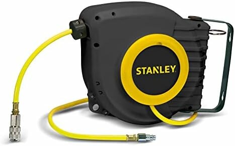 Stanley Bęben z wężem pneumatycznym 9 m – automatyczny zwijacz