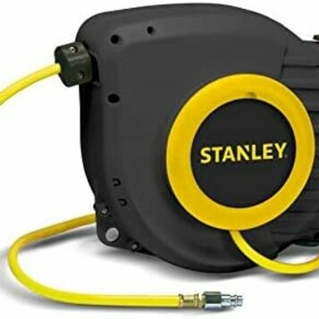Bęben z wężem pneumatycznym 9 m Stanley – stan: nowy