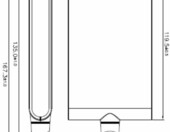 ALFA Network APA-M25 antena panelowa WiFi 2,4/5 GHz 8/10 dBi – zdjęcie 2