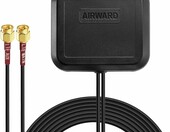 Superbat Antena dookólna 4G LTE MIMO magnetyczna SMA, podwójna – zdjęcie 1