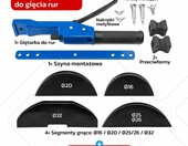 BOOPARTS Gietarka reczna do rur 16-32 mm - zestaw kuszowy z walizka – zdjęcie 3