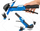 BOOPARTS Gietarka reczna do rur 16-32 mm - zestaw kuszowy z walizka – zdjęcie 5