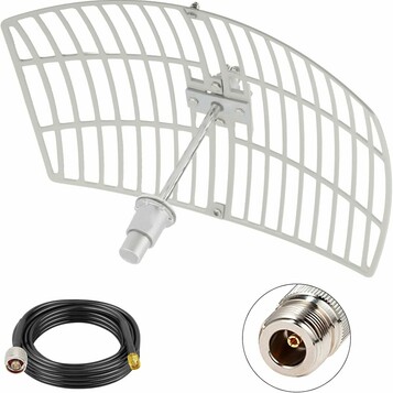 Antena paraboliczna WiFi 5 GHz 24dBi HzFitInc (stan nowy)