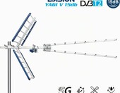 Edision YAGI V antena zewnętrzna UHF 15dB z filtrem 5G LTE – zdjęcie 3