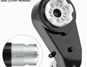 QWORK 2x Silnik elektryczny RS550 12V 40000 obr./min z okablowaniem – zdjęcie 2