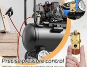Xinlon Mosiężny zawór bezpieczeństwa 1/4 cala 150 psi do sprężarki – zdjęcie 5