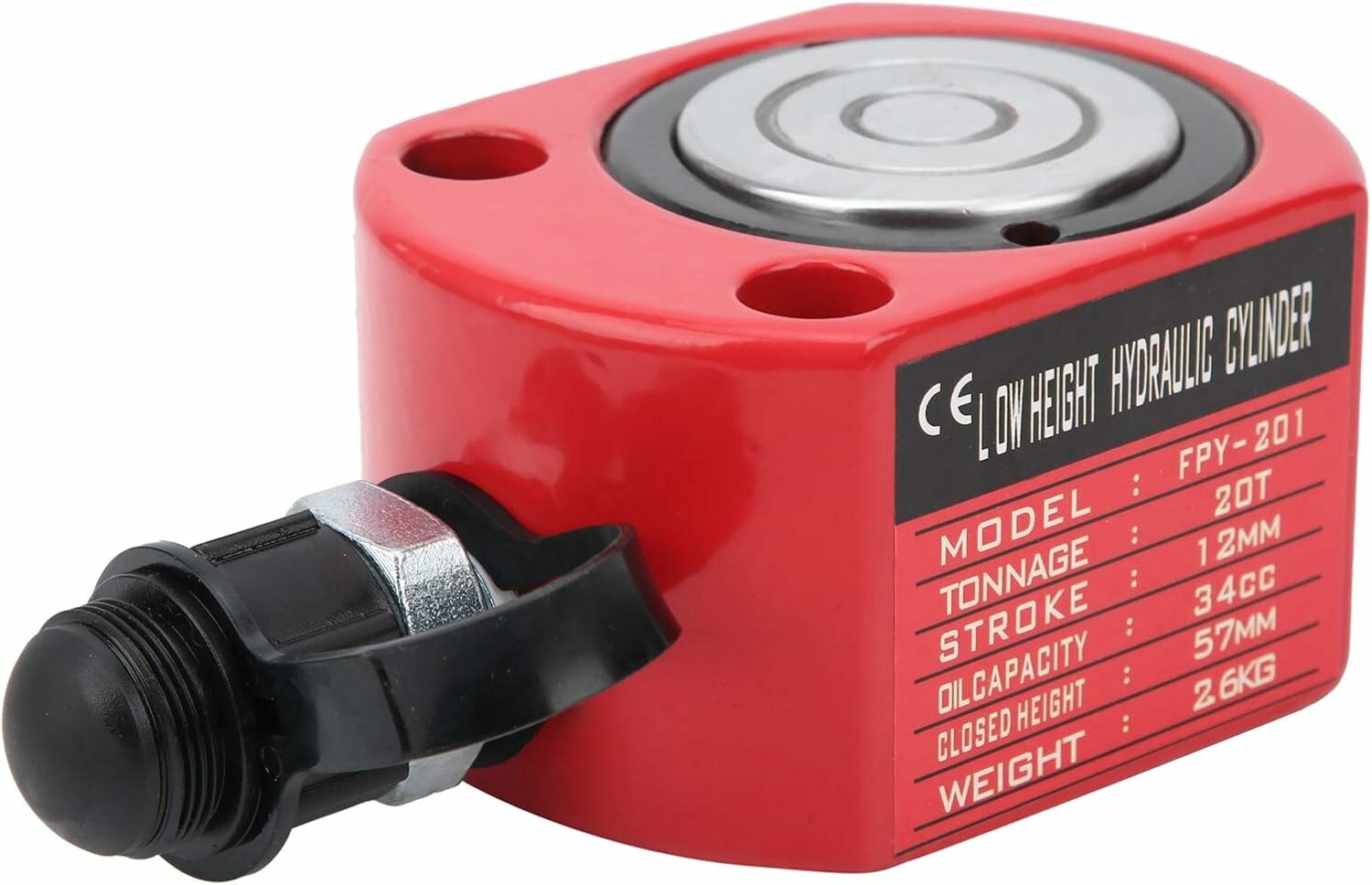 Naroote Siłownik hydrauliczny 20T z tłokiem – cylinder FPY-201