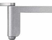 Abus 441820 Samozamykacz do drzwi – domykacz cichy do 20 kg, srebrny – zdjęcie 2