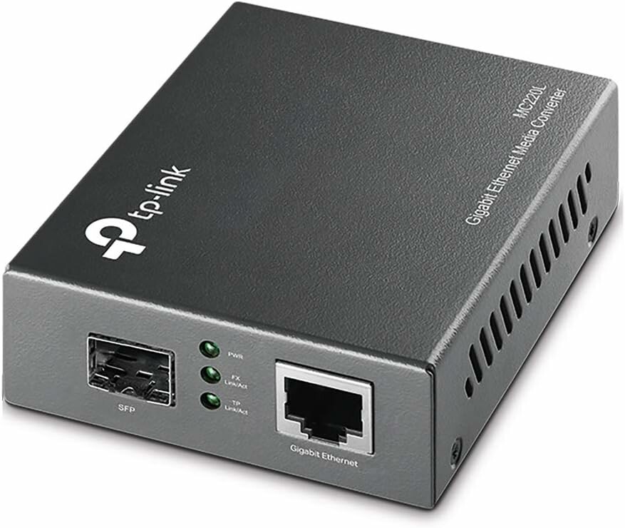 TP-Link MC220L Konwerter mediów Gigabit SFP RJ45 na światłowód