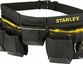 Stanley Pas narzędziowy roboczy, 8 kieszeni, czarno-żółty – zdjęcie 1