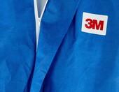 3M 4515 Kombinezon ochronny typ 5/6, rozmiar S, niebieski – zdjęcie 4