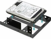 Digitus DA-70434 rama montażowa - kieszeń na 2x dysk 2,5 cala – zdjęcie 3