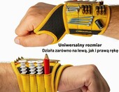 BINYATOOLS Magnetyczna opaska na nadgarstek do narzędzi – zdjęcie 4