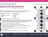 Standom Tapicerka drzwiowa Romby 80-90x200 cm, popiel – zdjęcie 5