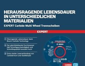 Bosch Tarcza tnąca EXPERT Carbide Multi Wheel Ø 125 mm do szlifierki kątowej – zdjęcie 5