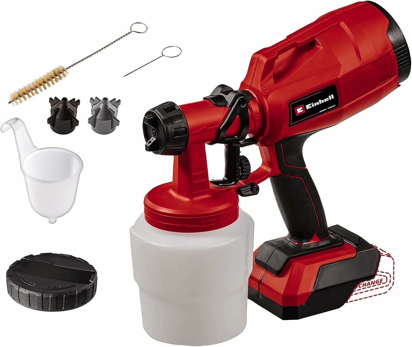 Einhell TC-SY 18/60 Li-Solo – akumulatorowy pistolet malarski 800 ml