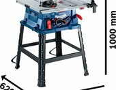 Bosch Professional GTS 254 – piła stołowa 1800 W, tarcza 254 mm – zdjęcie 2