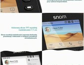 Snom D713 telefon biurkowy IP VoIP, 4 konta SIP, PoE – zdjęcie 2