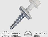 Marcopol Śruby do Pokrycia Dachu 4,8x25 mm z Podkładką EPDM – 250 szt. – zdjęcie 3