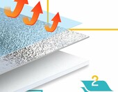 Instalguru Mata Termoizolacyjna z Folią Aluminiową, rolka 15 m – zdjęcie 5