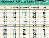 XBVV Zestaw uszczelek O-ring NBR 1540 szt. - uszczelki hydrauliczne – zdjęcie 3