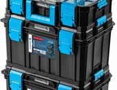 Högert Technik Wózek narzędziowy ze skrzynkami 4w1 na kółkach – zdjęcie 1