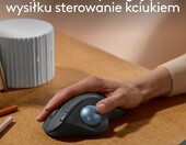 Logitech ERGO M575S bezprzewodowy trackball ergonomiczny – zdjęcie 2