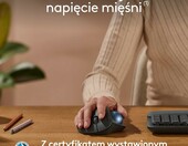Logitech ERGO M575S bezprzewodowy trackball ergonomiczny – zdjęcie 4
