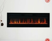 KAMINIO Marlon 36'' - kominek elektryczny 3w1 z ogrzewaniem, czarny – zdjęcie 2