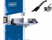 Scheppach HBS25 – piła taśmowa do drewna, wysokość przepustu 80 mm – zdjęcie 1