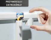 shinfly Kanał kablowy samoprzylepny 4,8 m, biały, 30x15 mm – zdjęcie 4